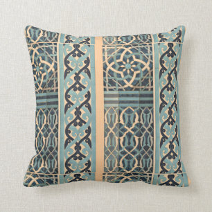 Islamic Tile Design Custom Colour Cushion