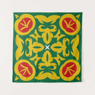 Islamic Traditional Pattern. Bandanna print design Tapestry