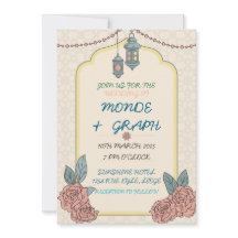 Islamic Wedding Invitations Art 