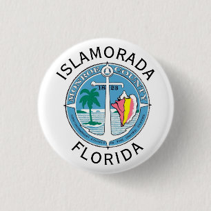 Islamorada - Florida Keys 3 Cm Round Badge