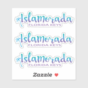 Islamorada Florida Keys sheet of three
