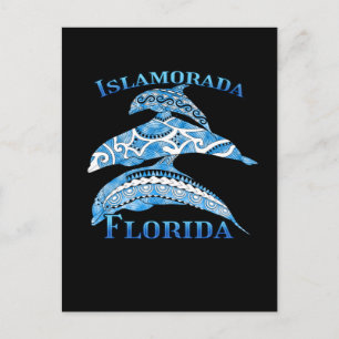Islamorada Florida Keys Vacation Tribal Dolphins Postcard