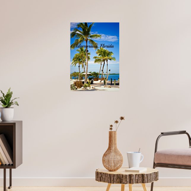 Islamorada, Florida Palm Trees Poster (Living Room 3)