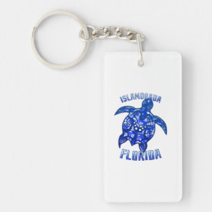 Islamorada Florida Vacation Tribal Turtle Key Ring