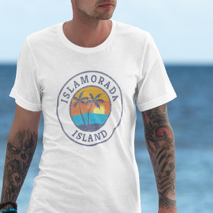 Islamorada Island, Florida Faded Classic Style T-Shirt