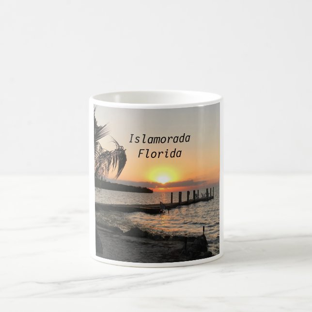 Islamorada Sunset, Florida Keys, Florida Mug (Center)