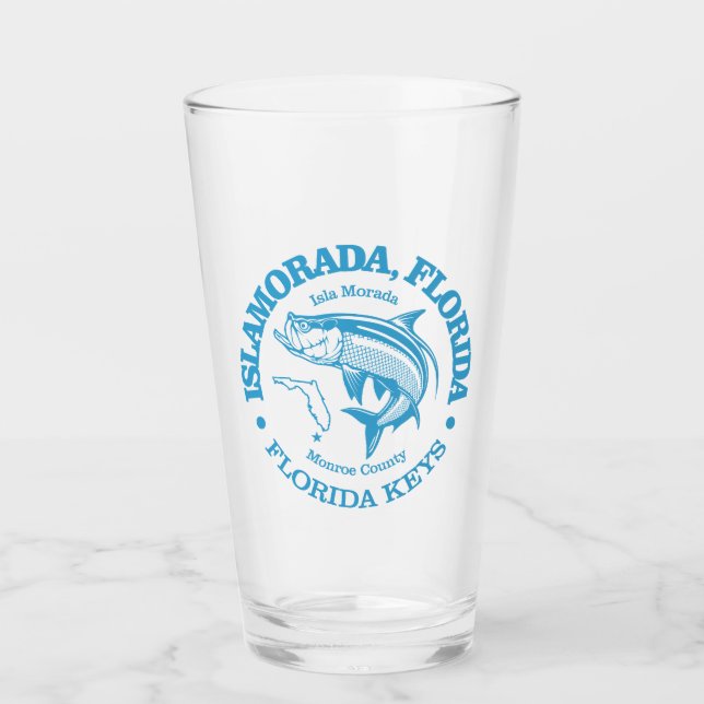 Islamorada (tarpon) glass (Front)