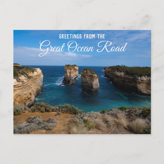 Island Archway Great Ocean Road Australia Postcard (Front)
