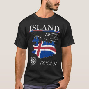 Island  Arctic Circle  Polar North Iceland Iceland T-Shirt