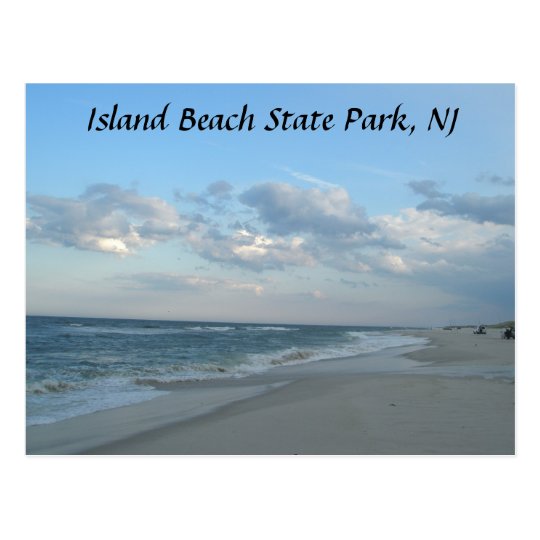 Island Beach State Park, NJ Postcard