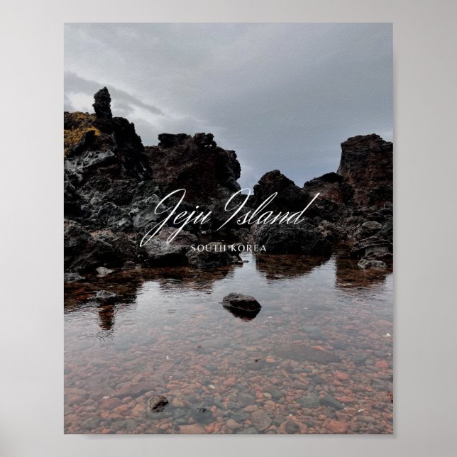 Island - Beautiful Island - Jeju - Jeju Island Poster (Front)