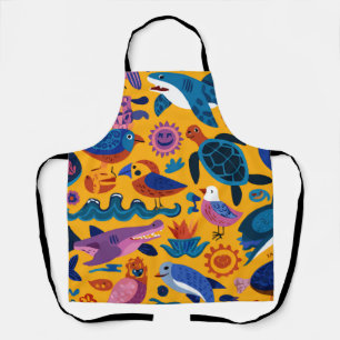 Island Breeze All-Over Print Apron Gift