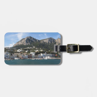 Island Capri panoramic Sea view Luggage Tag