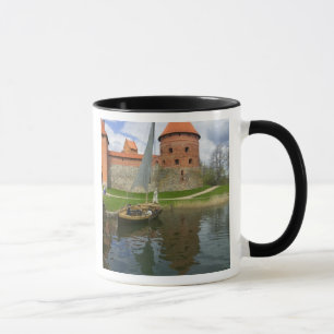Island Castle by Lake Galve, Trakai, Lithuania Mug