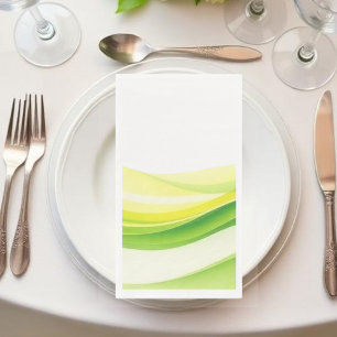 Island Citrus Green and Yellow Napkin