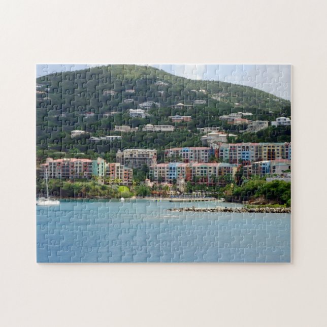 Island Colour Jigsaw Puzzle (Horizontal)