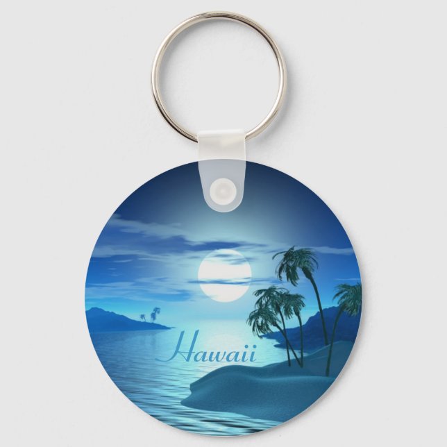 island cove-Hawaii Key Ring (Front)