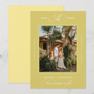 Island Destination Wedding Save The Date