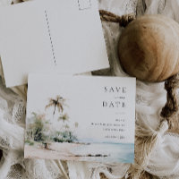 Island Destination Wedding Save The Date