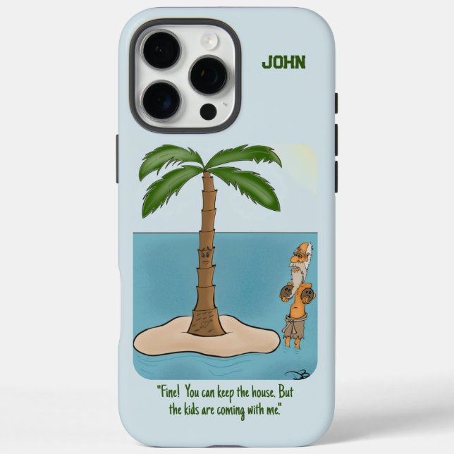 Island Divorce Case-Mate iPhone Case (Back)