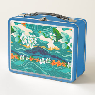 Island Dreams Metal Lunch Box