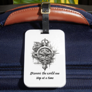 Island Dreams - The Caribbean Friends Collection Luggage Tag