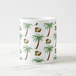 Island Escape Coconut Palm Tropical Coffee Mug