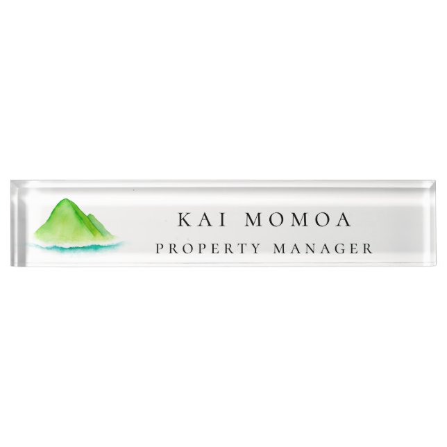 Island Escape Logo Nameplate (Front)