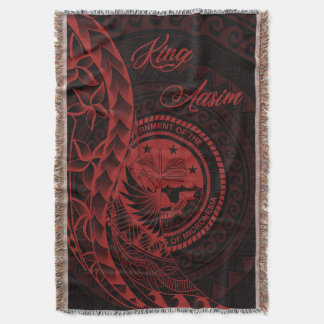Island Federated States of Micronesia Throw Blanket