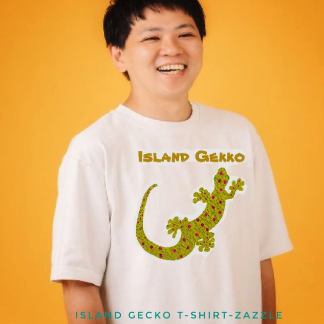 Island Gecko T-Shirt (Creator Uploaded)