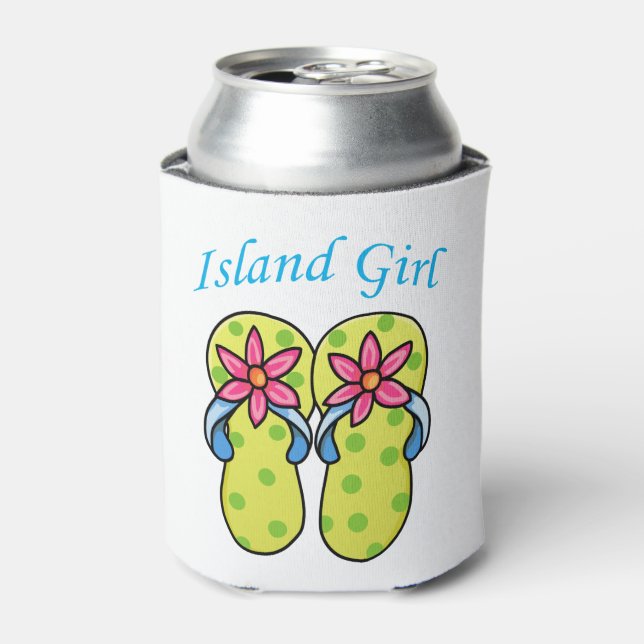 Island Girl Can Cooler (Can Front)