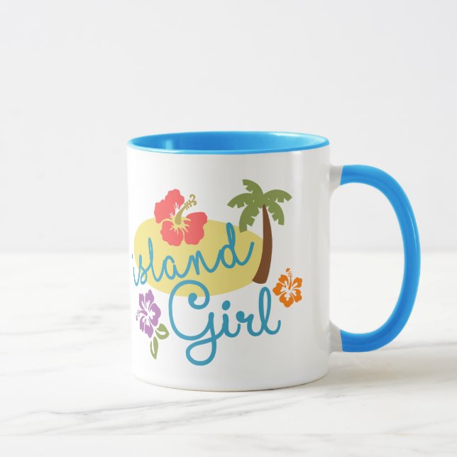 Island Girl for Kitchen Mug (Right)