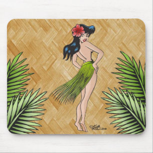 Island Girl Mouse Mat