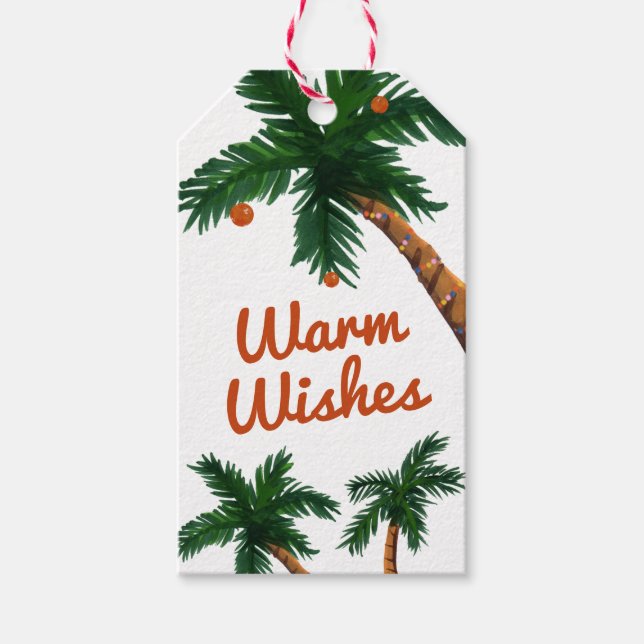 Island Greeting Gift Tags (Front)