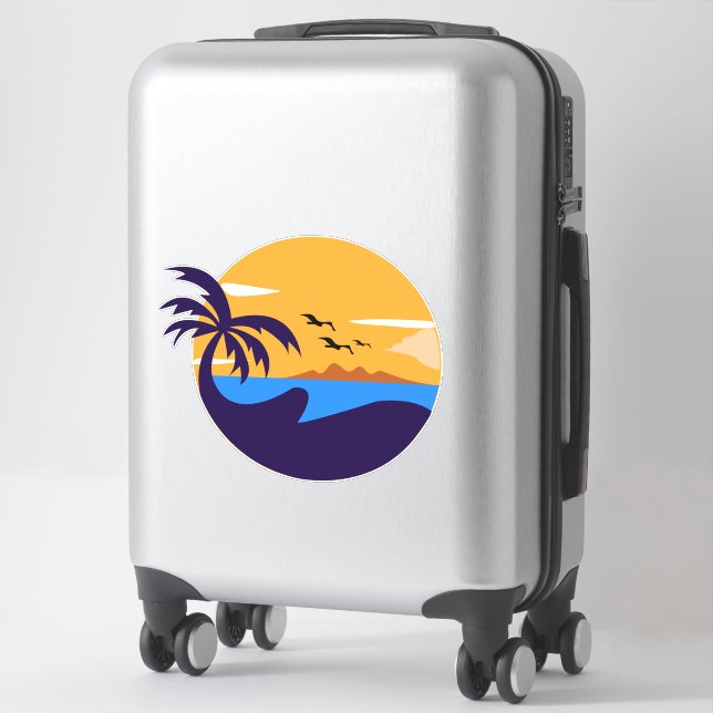 Island Hopper Sticker (Suitcase)