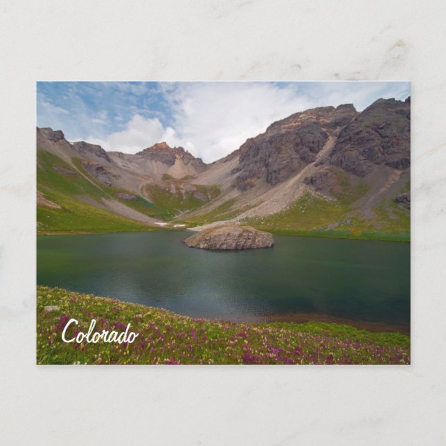 Island lake postcard (Front)