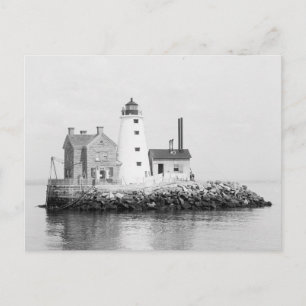 Island Lighthouse, 1896 Postcard