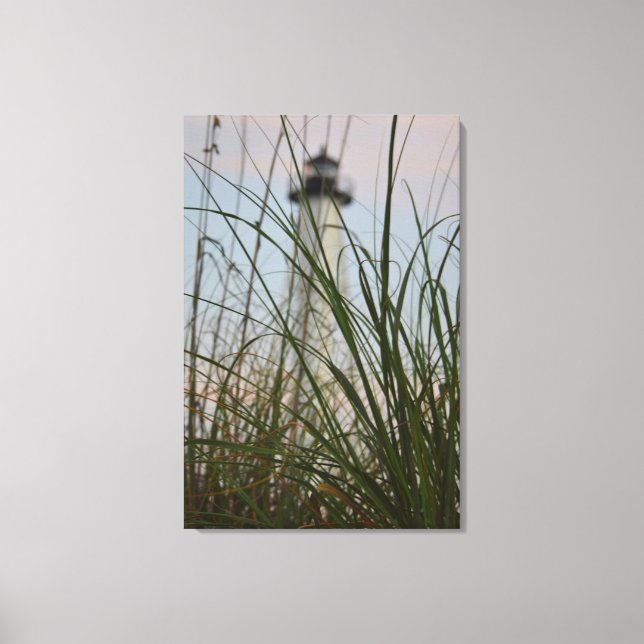 Island Lighthouse - Wrapped Canvas (Front)