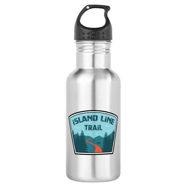 Island Line Trail 532 Ml Water Bottle (Front)