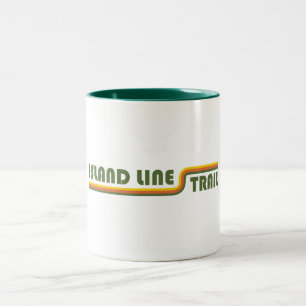 Island Line Trail Two-Tone Coffee Mug