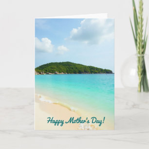 Island Mothers Day Scene Card