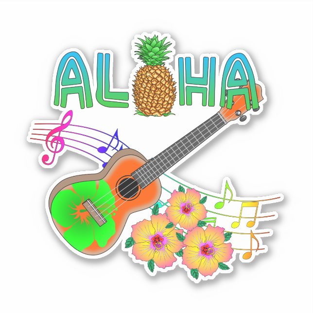 Island Music Ukulele Aloha (Front)