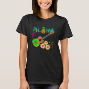 Island Music Ukulele Hawaii Aloha T-Shirt