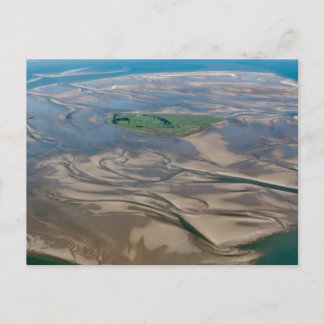 Island Neuwerk near Hamburg in German Wadden Sea Postcard