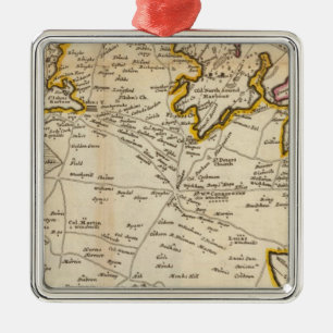 Island of Antego Metal Tree Decoration