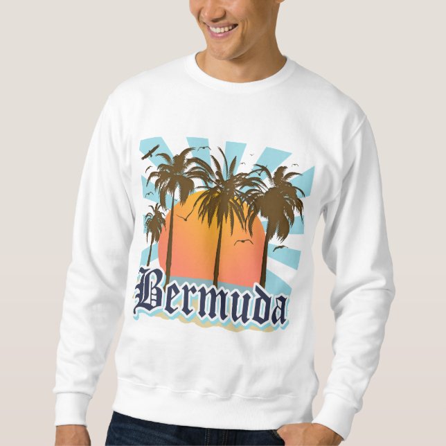 Island of Bermuda Souvenirs Sweatshirt (Front)