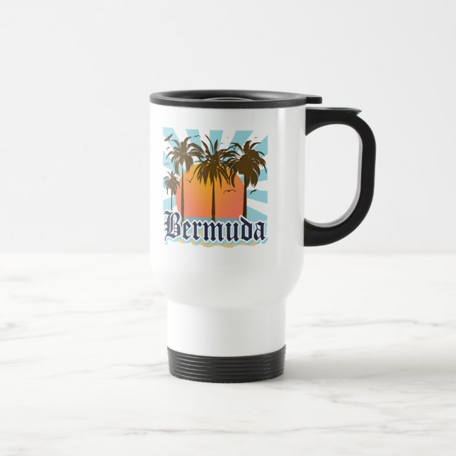 Island of Bermuda Souvenirs Travel Mug (Right)