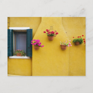 Island of Burano, Burano, Italy. Colourful Burano Postcard