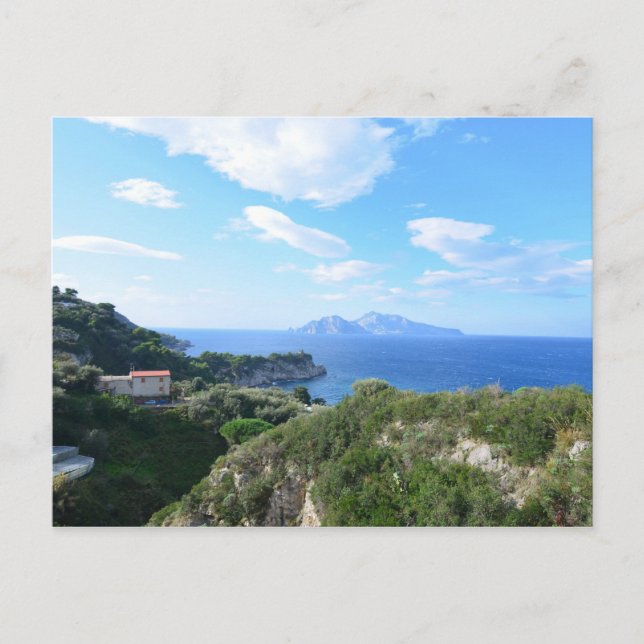 Island of Capri Postcard (Front)