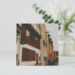 Island of Gotland - Unesco town of Visby - Sweden  Holiday Card